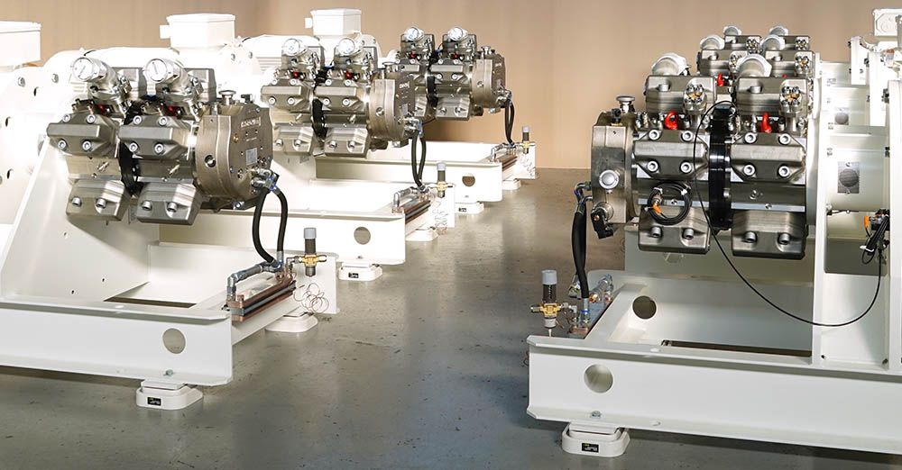 HYDROWATT pump stations for spunlace, nonwoven production line